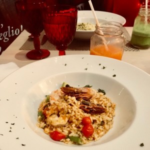 risotto con frutti di mare