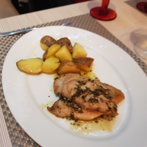 Secondi piatti - Churrasco di salmone