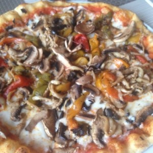 pizza vegetariana