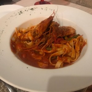 pasta de langostinos