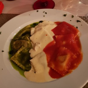 raviolis tricolor