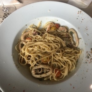 linguini di mare al oleo