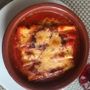 canelones en salda pomodoro 