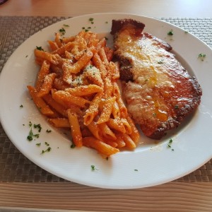 Cotolleta e Pasta