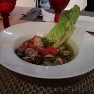 Cozze al vino (almejas) 