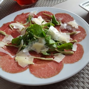 Antipasti - Carpaccio di manzo