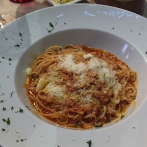 Fettucini al?amatricciana