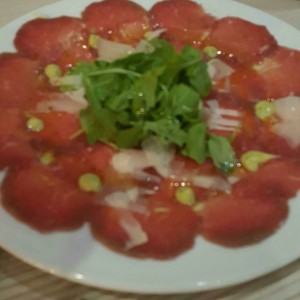 Antipasti - Carpaccio di manzo