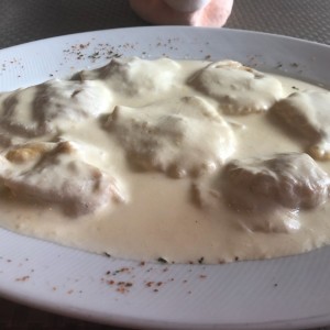 ravioli de zapallo