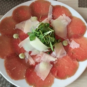 carpaccio di manzo