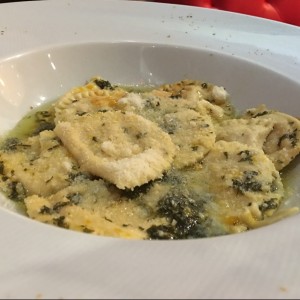 raviollis de zapallo