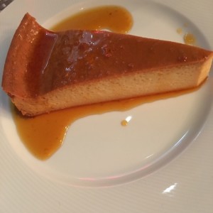 Flan de la casa