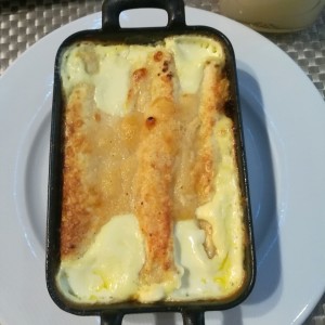 Cannelloni Rossini en crema