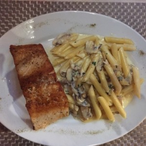 Secondi piatti - Churrasco di salmone