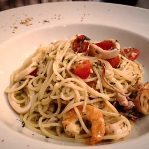 spaguetti frutti di mare