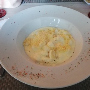 Gnocchi de papa a la crema