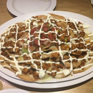 Nachos de la casa