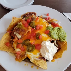 Nachos de carne