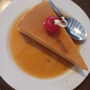 Flan de la casa