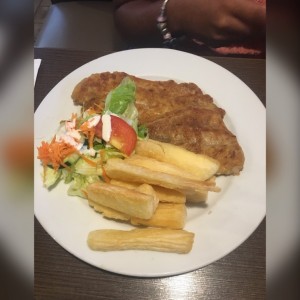 Filete de Pescado con yuca