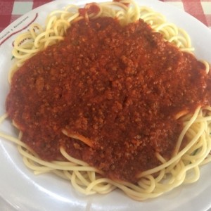 spaghetti a la bolognesa