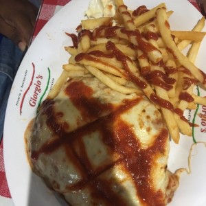 filete de pollo parmigiana