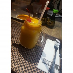 Jugo de mango