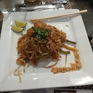 Pad Thai con Langostinos