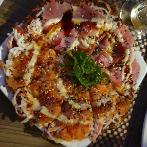 sushi pizza