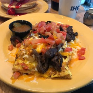 Big Steak Omelet