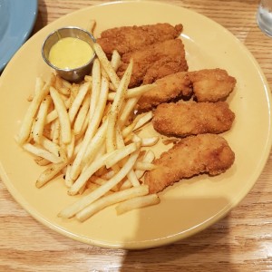 Chicken Fingers with Fries