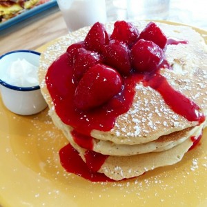 Ny cheesecake pancakes 