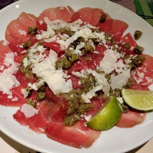 Carpaccio nabucco