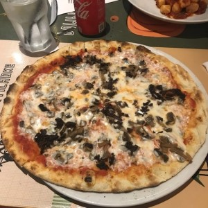 Pizza de Hongos