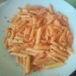 pasta con salmon