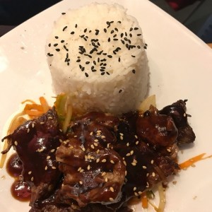 Filete de res Teriyaki