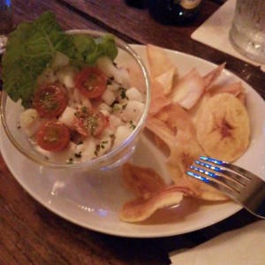 ceviche de corvina