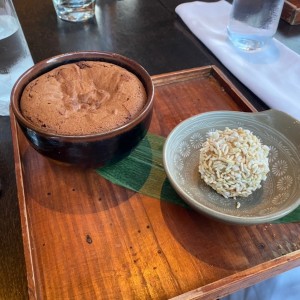 POSTRES - BAKED CHOCOLATE MOUSSE