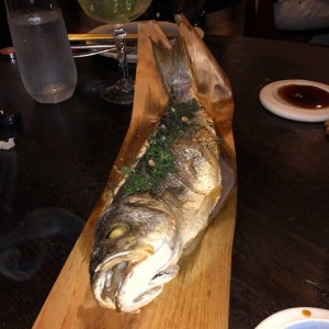 WHOLE ROASTED BRANZINO