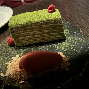 Crepes matcha