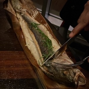 Whole Fish Branzino