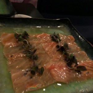 carpaccio de salmon