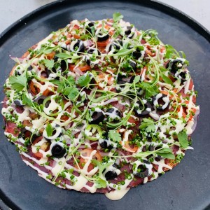 sushi pizza