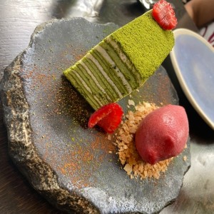 Green tea Napoleon