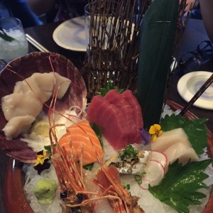 sashimi sampler