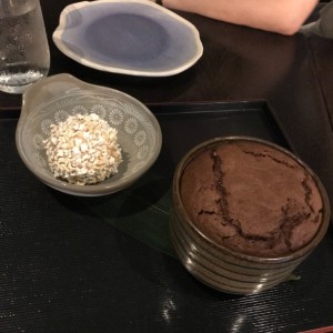 POSTRES - BAKED CHOCOLATE MOUSSE