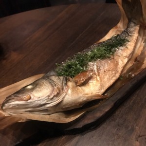 pescado al horno