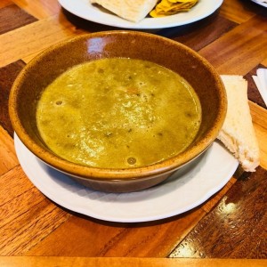 Sopa de lentejas