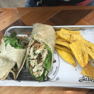 Wrap de pollo