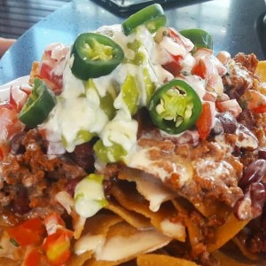 Nachos de carne